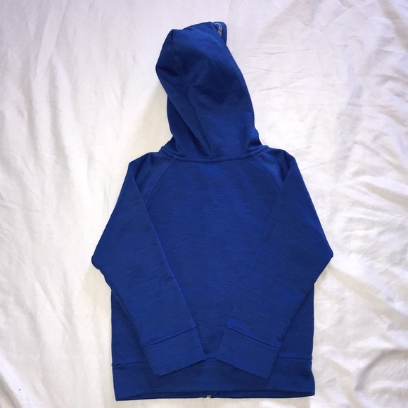 Boys Blue Under Armour Zip-Up Hoodie.  Size 4. - Picture 7 of 13